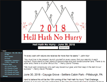 Tablet Screenshot of hellhathnohurry.org